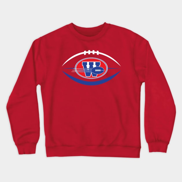 Washington Sentinels Football Crewneck Sweatshirt by HeyBeardMon